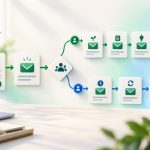 MailerLite email automation workflow from signup form to nurture emails