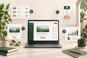 MailerLite email marketing platform with newsletters, subscribers, automations, and reports